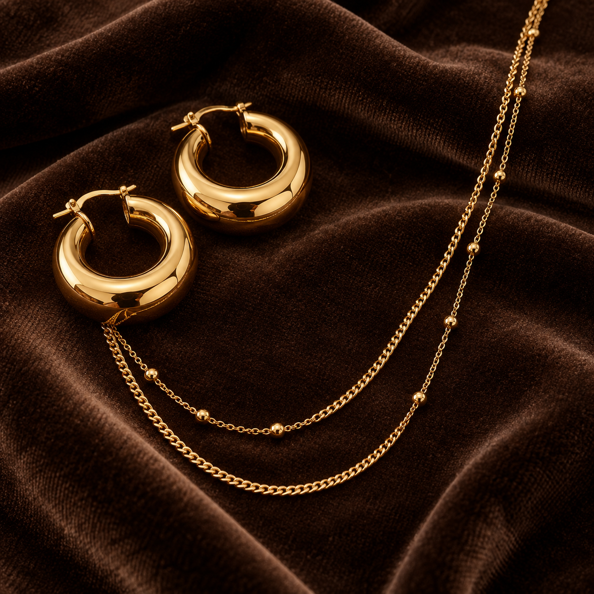 Gold earrings inspiration